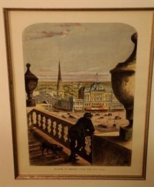 EARLY VIEW OF DETROIT CITY HALL