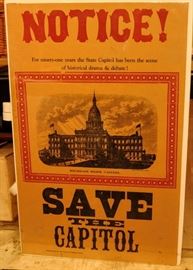 MICHIGAN SAVE THE CAPITOL SIGH