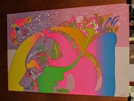 PETER MAX POSTER 24" x 36" 