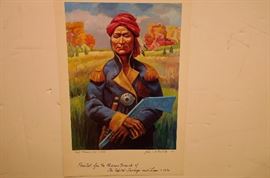 SIGNED JOHN S de MARTELLY CHIEF OKEMOS