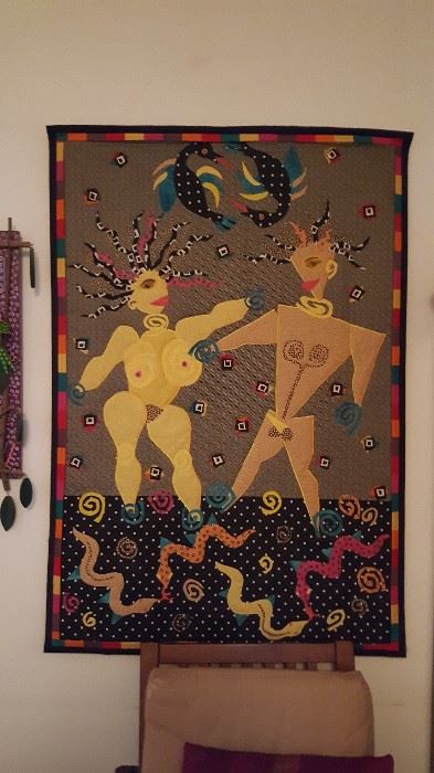Funky Erotic Tapestry