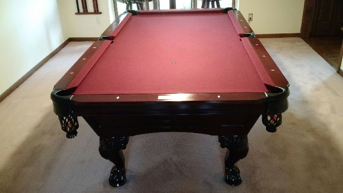 ANOTHER VIEW OF POOL TABLE
