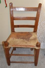 Rawhide chair