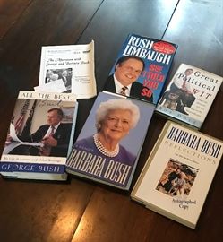 Signed books - political  http://www.ctonlineauctions.com/detail.asp?id=649223