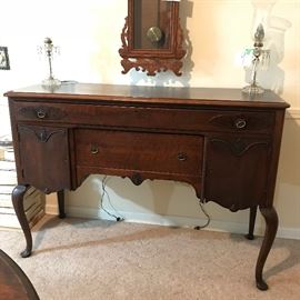 Antique wood buffet  http://www.ctonlineauctions.com/detail.asp?id=649249