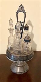  Antique Victorian 5 jar cruet set  http://www.ctonlineauctions.com/detail.asp?id=649357