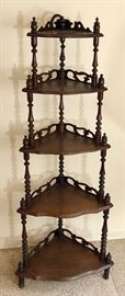 Antique 5-tier corner etagere  http://www.ctonlineauctions.com/detail.asp?id=649366