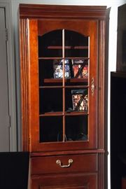 DVD and CD storage cabinet