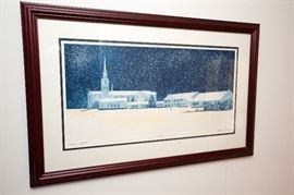 Wesley Memorial Church signed and numbered print