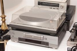 Onkyo turntable Sony recorder