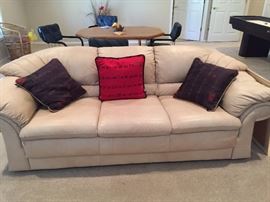 Due Linee Salotti Made in Italy Leather Sofa