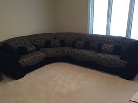 Custom made Weiman Sectional Sofa Bassett