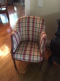 Mid-Century Barrel Chair