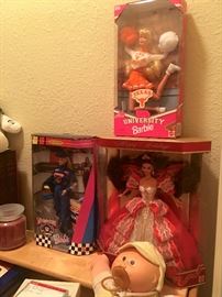 Vintage Barbies, Cabbage Patch.