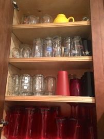 Cups, glasses, etc.