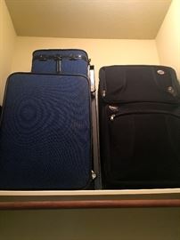 Suitcases.