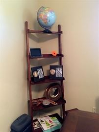 Shelf, collectibles.