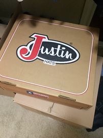 Justin hats.