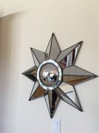 Pair of star mirrors