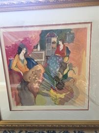 Tarkay Print - pencil signed