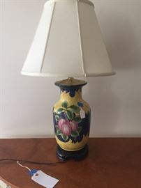 Italian Pottery Lamp