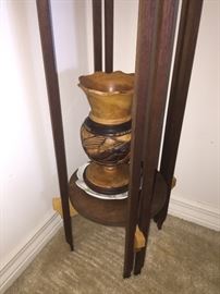 WOOD VASE