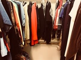 Lady’s Apparel  (including plus sizes) 4.— to 9.— (each)