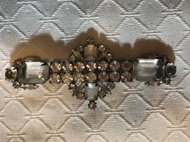 Art Deco Rhinestone Antique Brooch   24.—