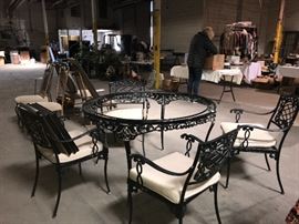 Wrought Aluminum Patio Set