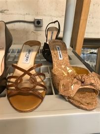 Almost brand new Jimmy Choo and Manolo 