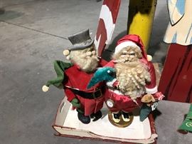 Folk Art Santas