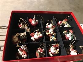 Danbury Mint Coca Cola Santas