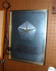 Chrysler Imperial Dealership Clock