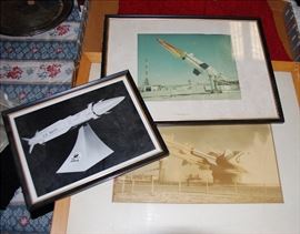 Vintage Missile Photos - Bendix? Navy? - Military?