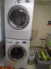 Tromm washer/dryer set - We also have a base for each machine   **** We are selling these together****