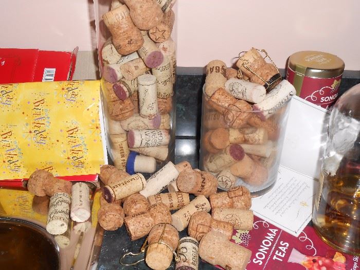 Many corks