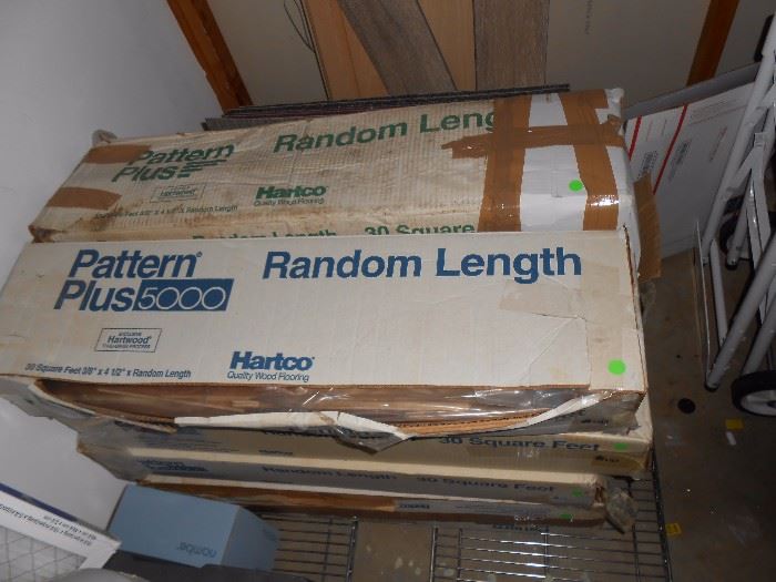 Random Length Hartco wood flooring