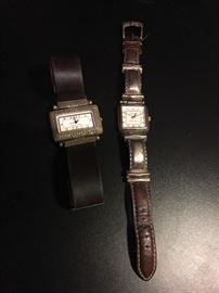Two ladie's Ecclissi sterling silver watches