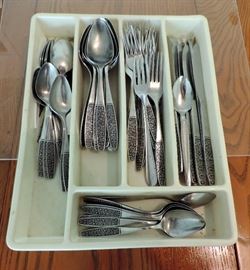 Mid Century Flatware Set Made in Japan