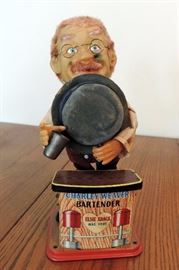 Charlie Weaver Bartender Metal Toy
