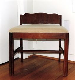 Vintage Vanity Stool