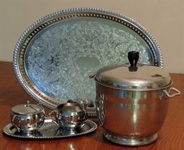 Vintage Aluminum Serving Pieces