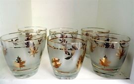 Mid Century Bar Glases