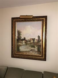 Large framed art
