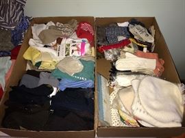 Tons of gloves, hats and socks!