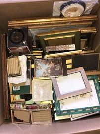 Tons and tons of photo frames!