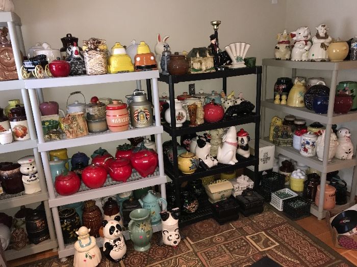 McCoy Cookie Jar Collection dating back to the 1930s Almost all $10.00 each 