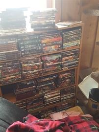 DVDs--hundreds!