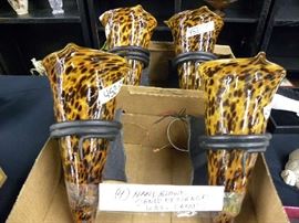 Hand Blown Signed Designer Wall Lamps