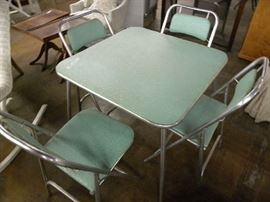 Game Table & 4 Chairs